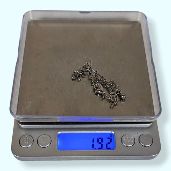 (2/$20) Long Link Dainty Chain Bracelet - Picture 4 of 4